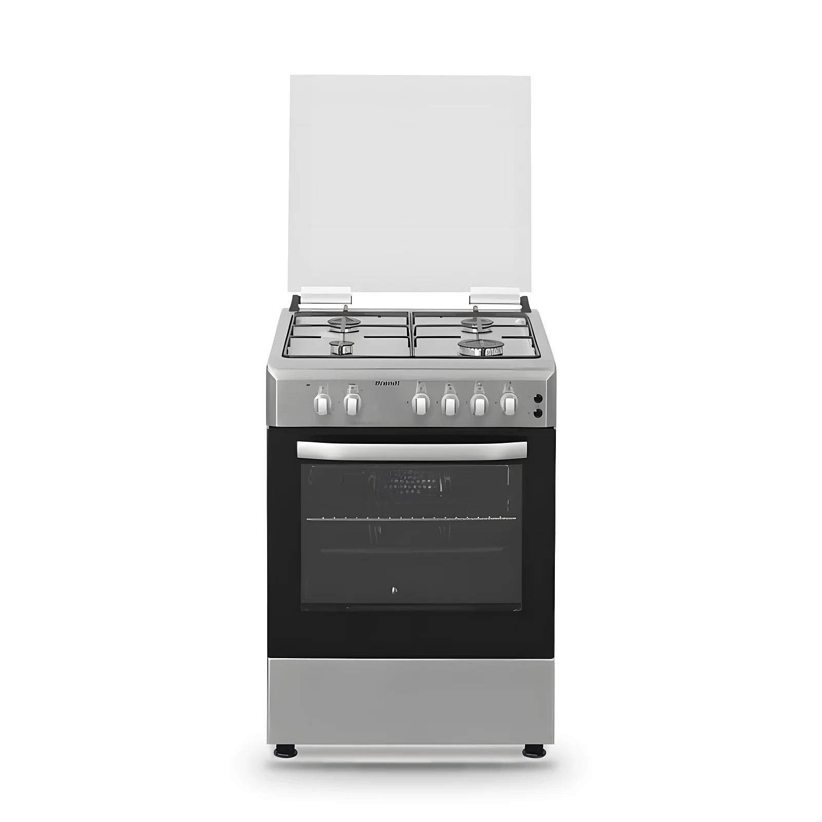 Cuisinière Brandt 60 cm 4 feux · Inox