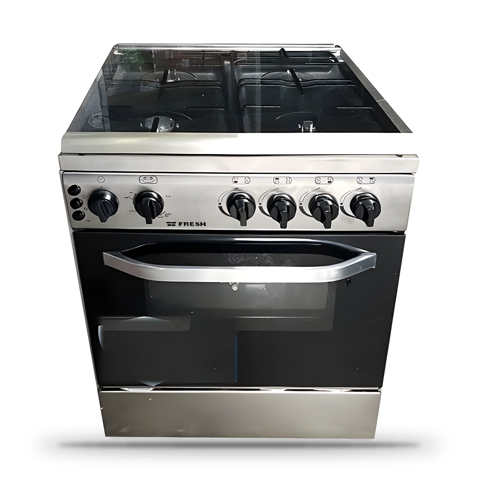 Cuisinière à gaz Fresh 60 cm 4 feux · Inox