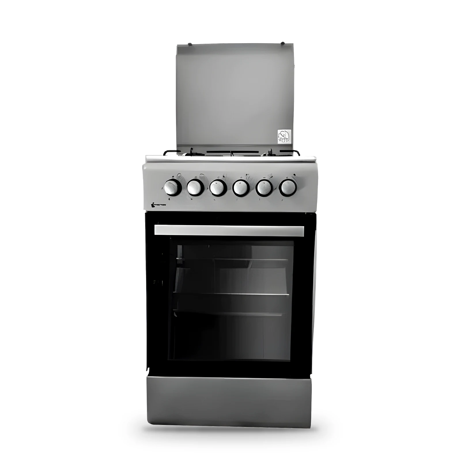 Cuisinière à gaz Star One 50 cm 4 feux · Inox