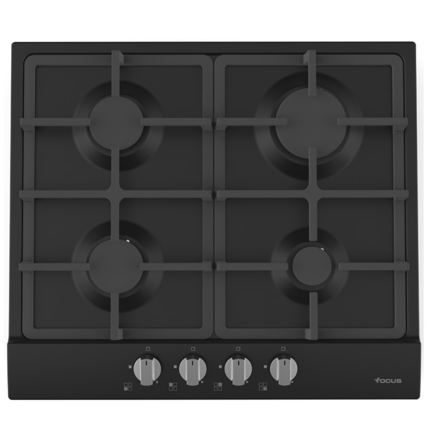 Plaque Focus F408B · Noir mat