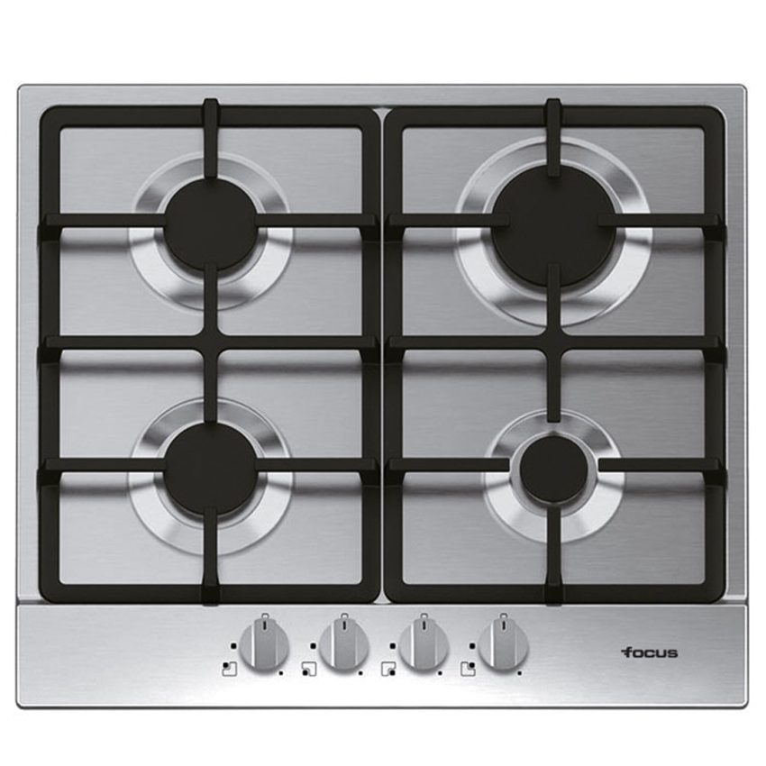 Plaque Focus F408X · Inox