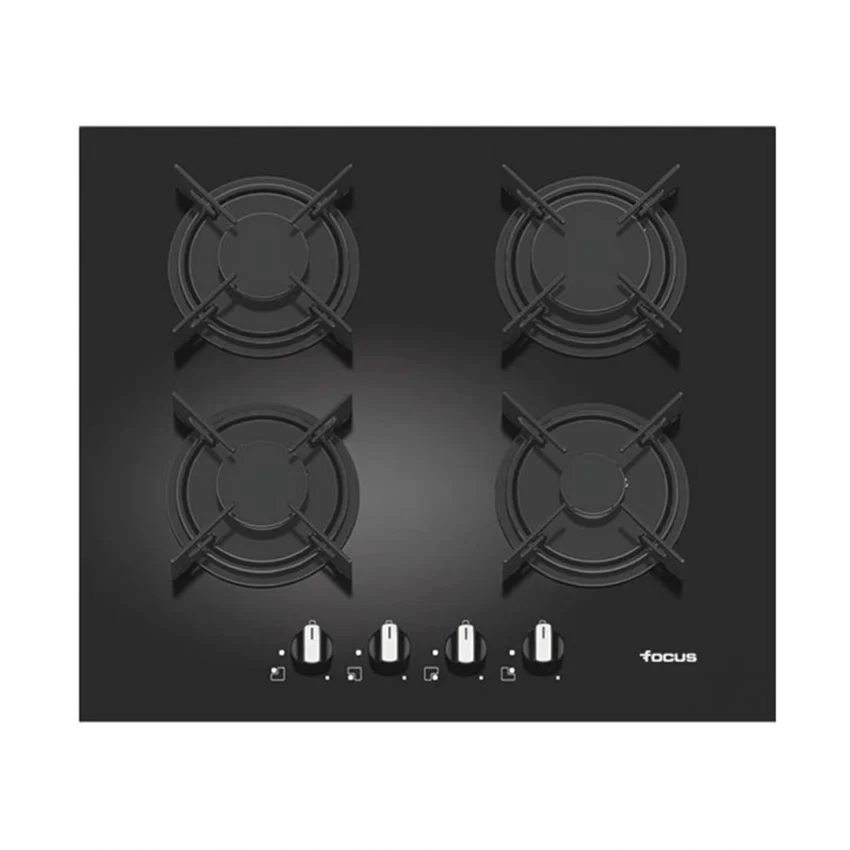 Plaque Focus F409B · Verre noir