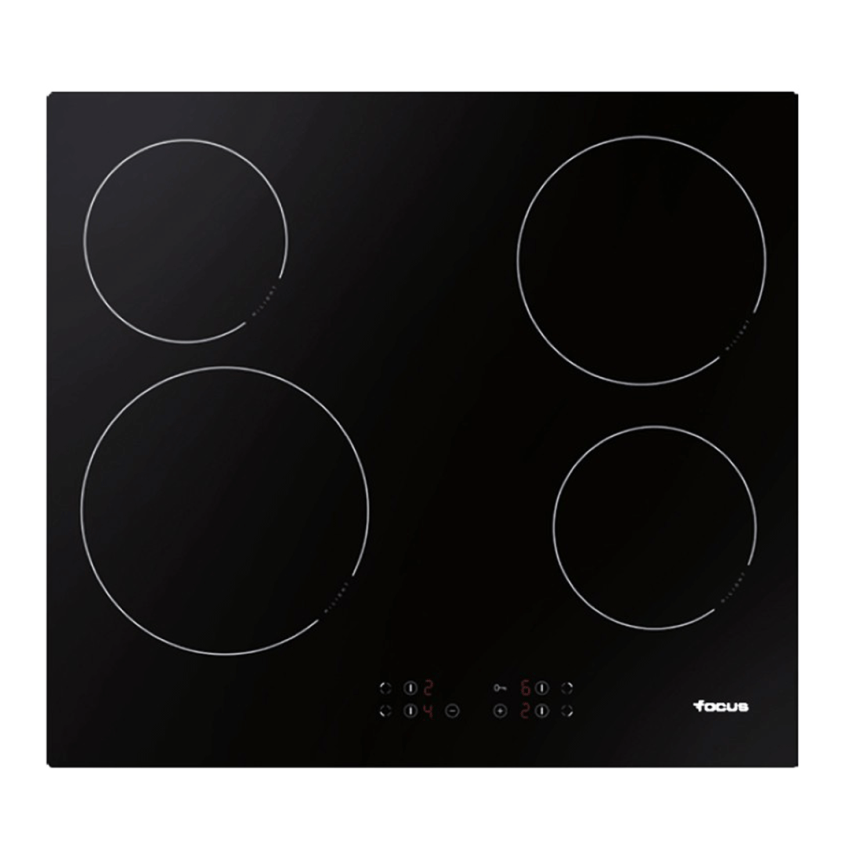 Plaque Focus F816X · Noir