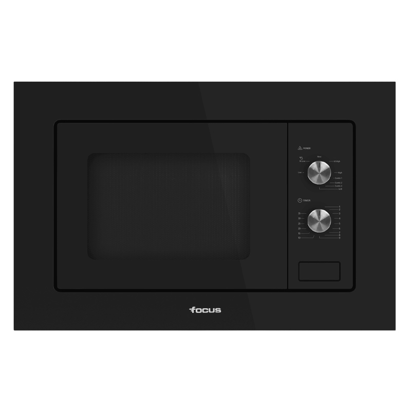 Micro-ondes encastrable Focus F.23B · Noir