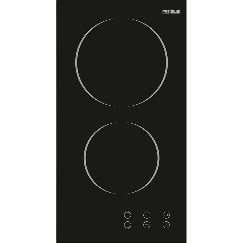 Plaque Premium PVC32.B01 · Verre noir