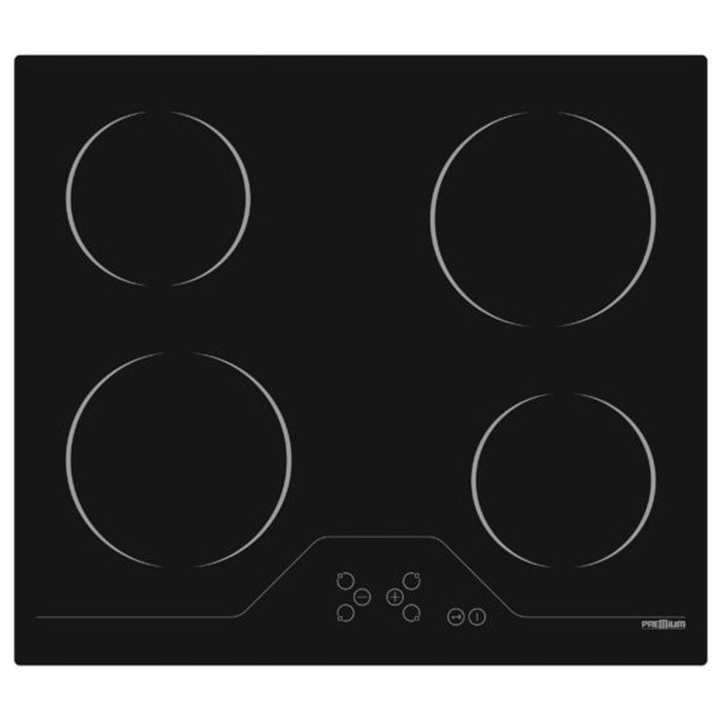 Plaque Premium PVC64.E01 · Verre noir