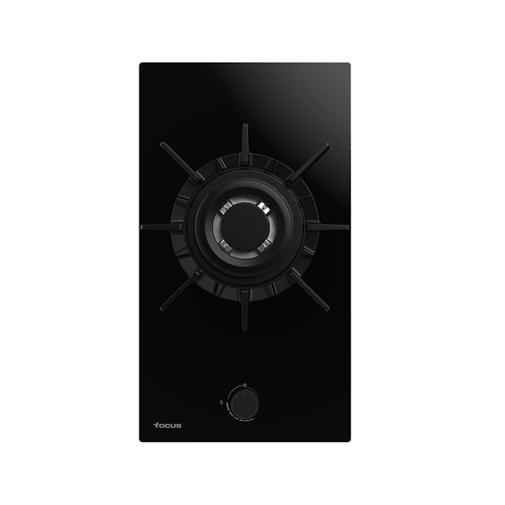Plaque Focus SOFT.31 · Verre noir