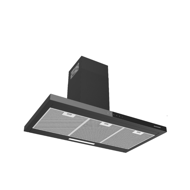 Hotte décorative Premium LEA.90B · 90 cm