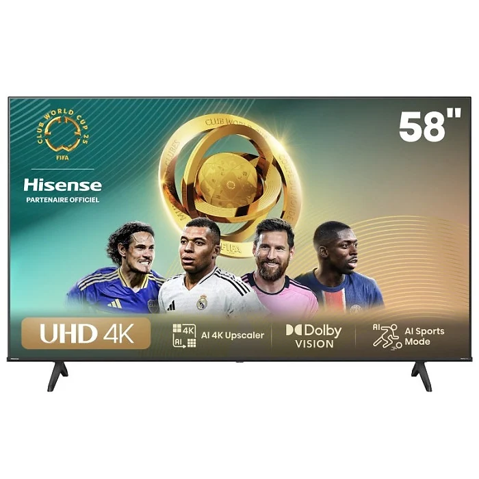 Hisense 4K 58 pouces
