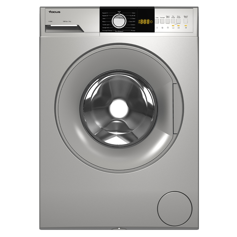 Focus 8 kg · Silver