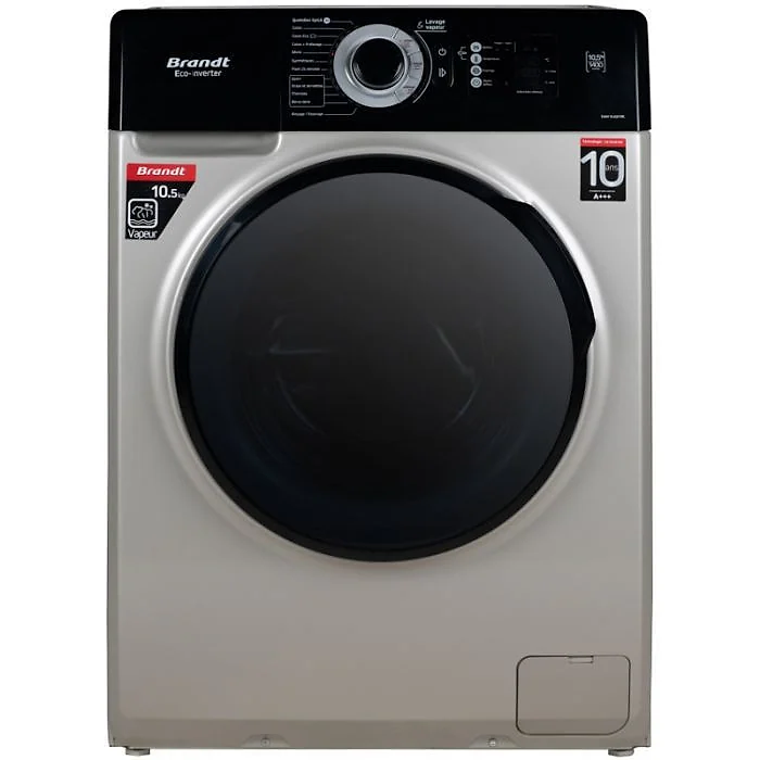 Brandt lave-linge 10,5 kg · Silver
