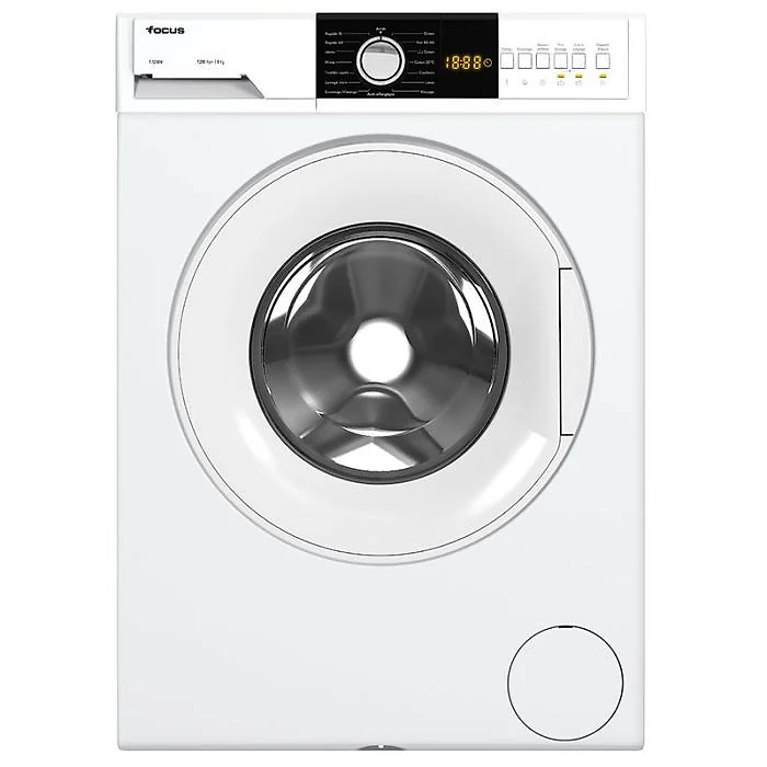 Focus lave-linge 8 kg · Blanc