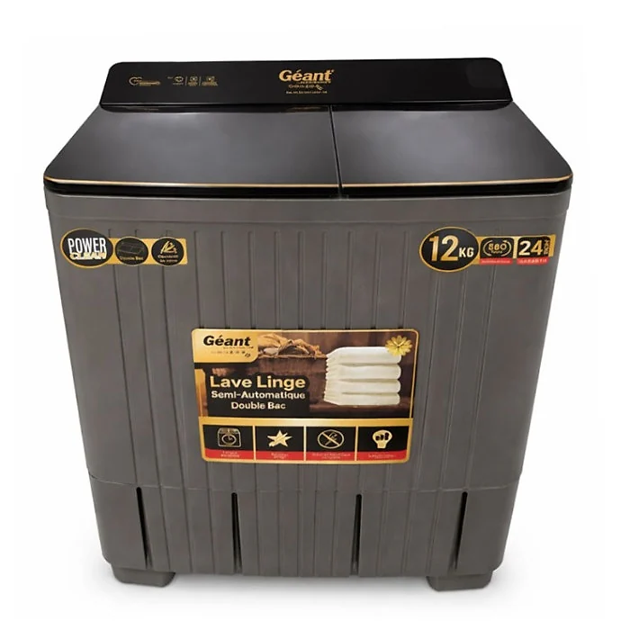 Géant semi-automatique 12 kg · Noir