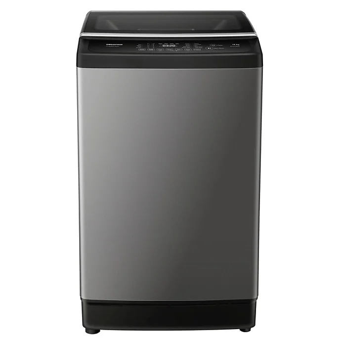 Hisense chargement haut 14 kg · Silver