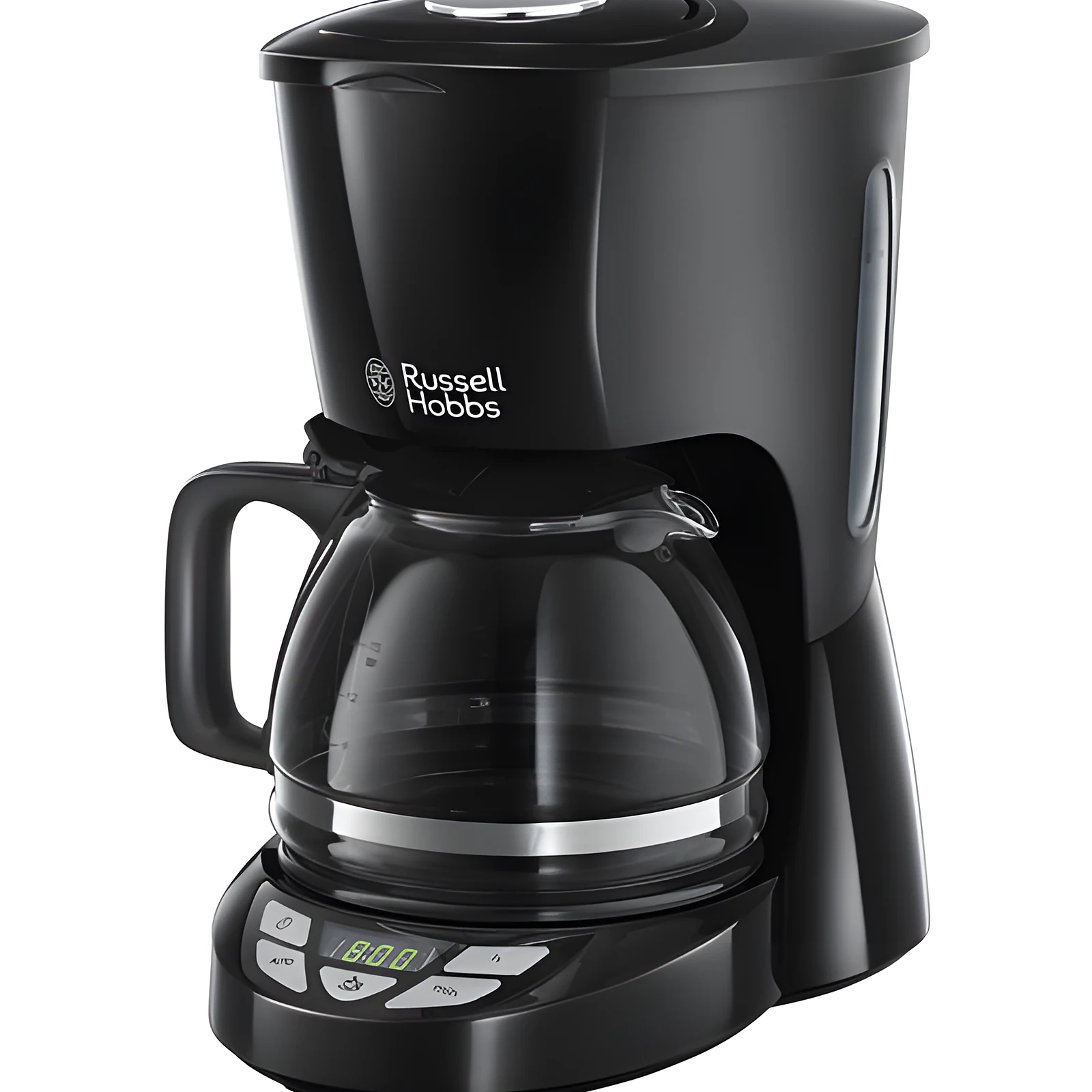 Cafetière filtre Russell Hobbs Textures Plus 10 tasses · Noir