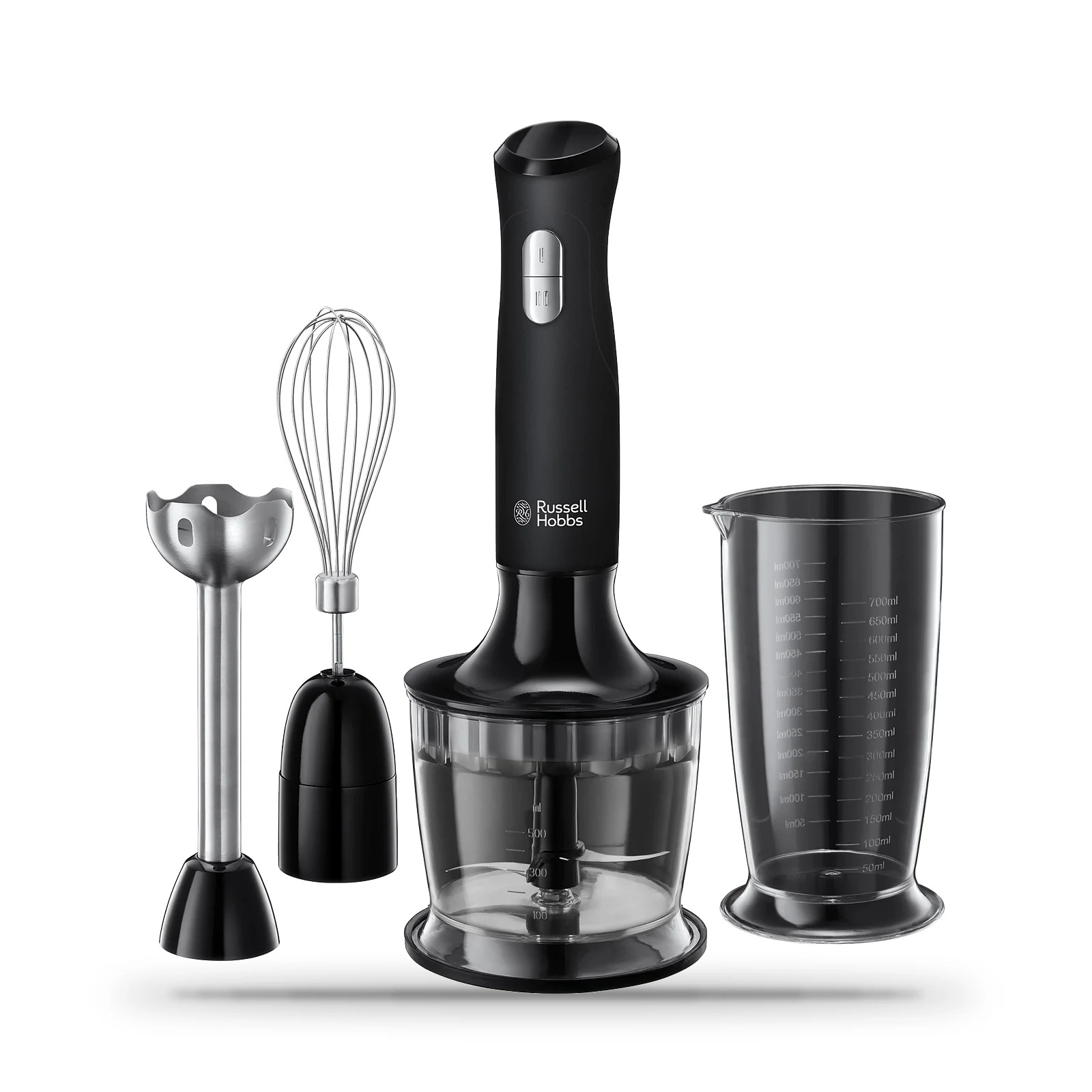 Mixeur plongeant 3 en 1 Russell Hobbs Desire 500 W · Noir mat