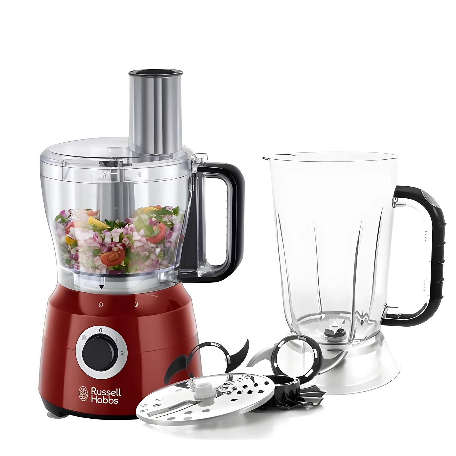 Robot multifonction Russell Hobbs Desire 600 W · Rouge