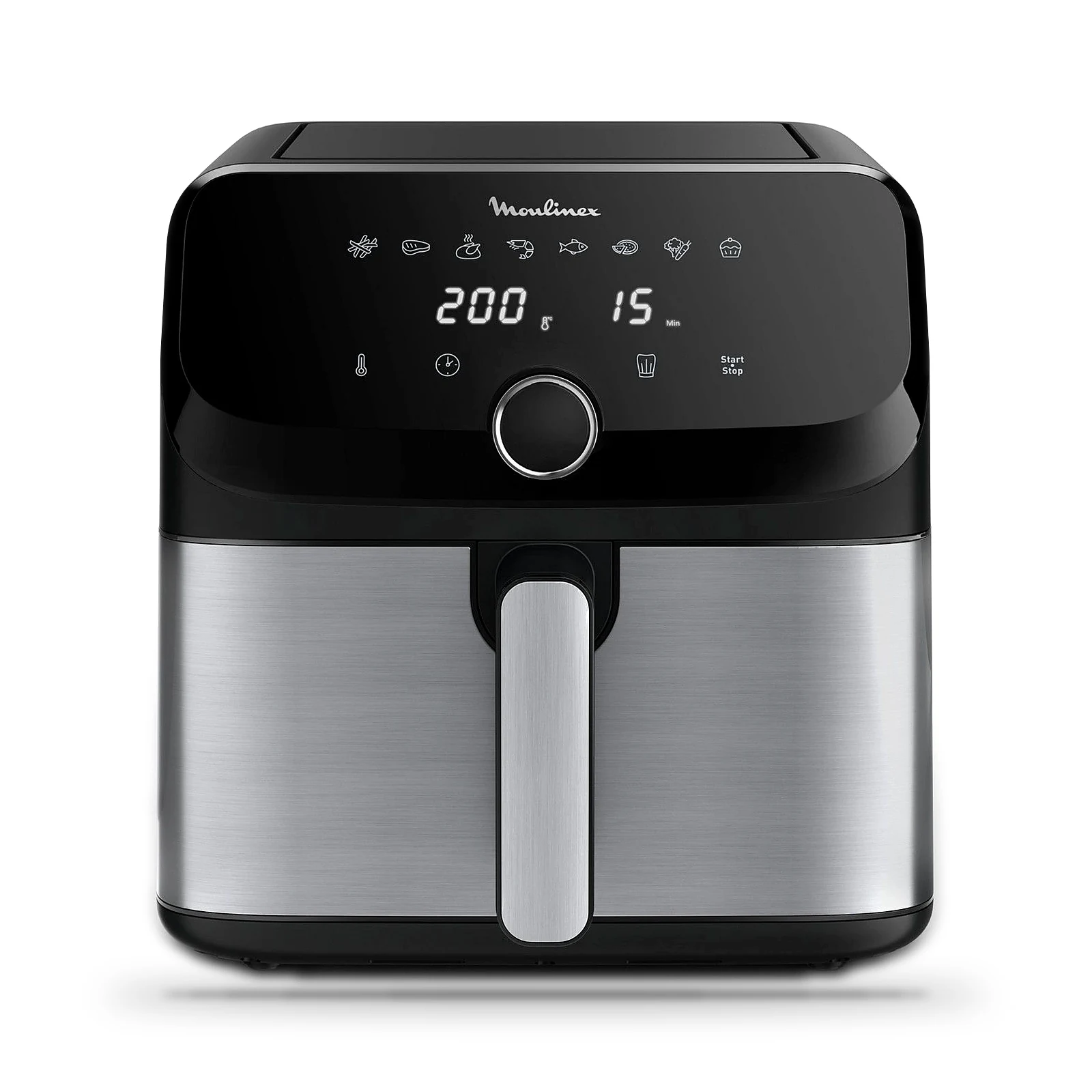 Friteuse sans huile Moulinex Easy Fry XXL 7,5 L · Noir et inox