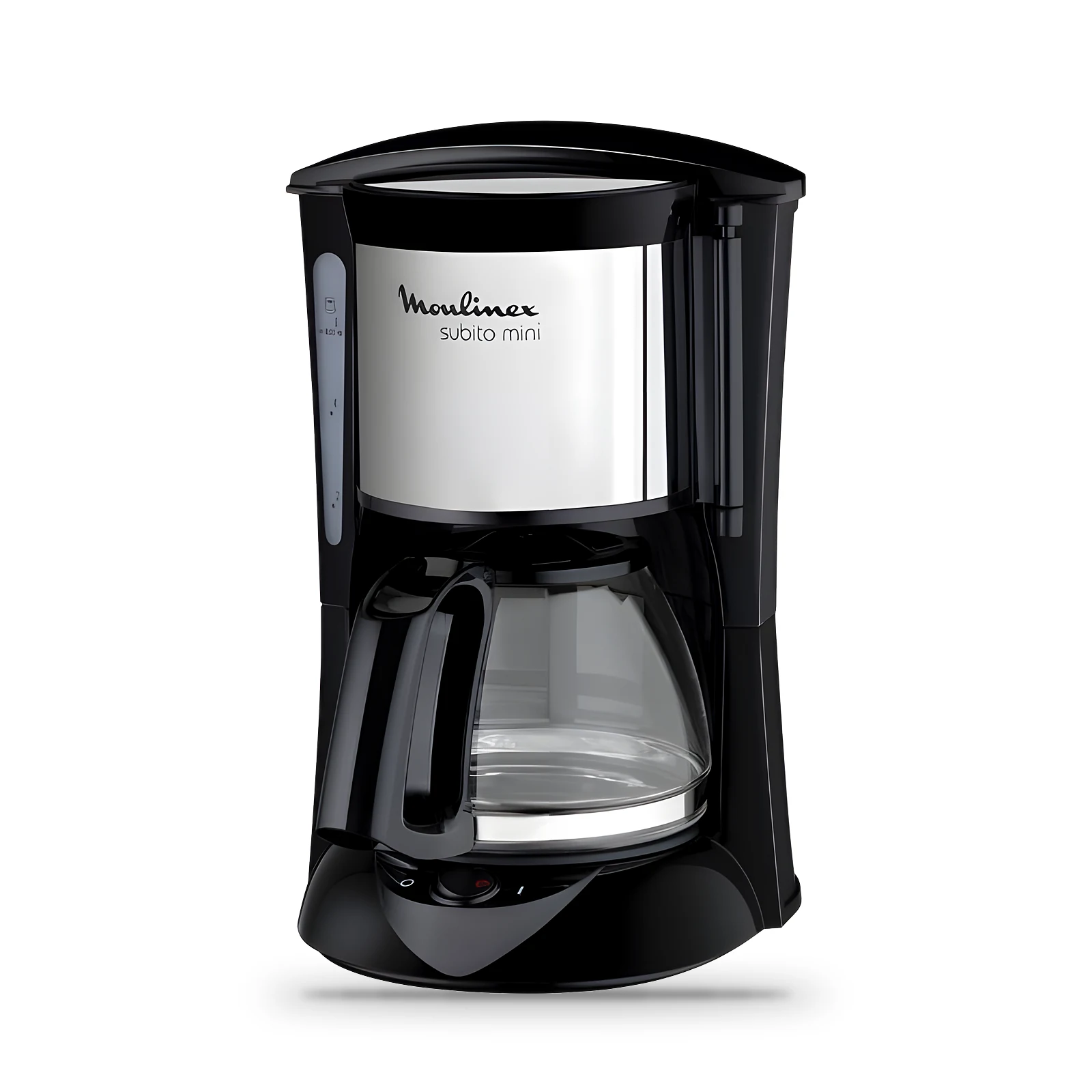 Cafetière filtre Moulinex Subito Mini 6 tasses · Noir et inox