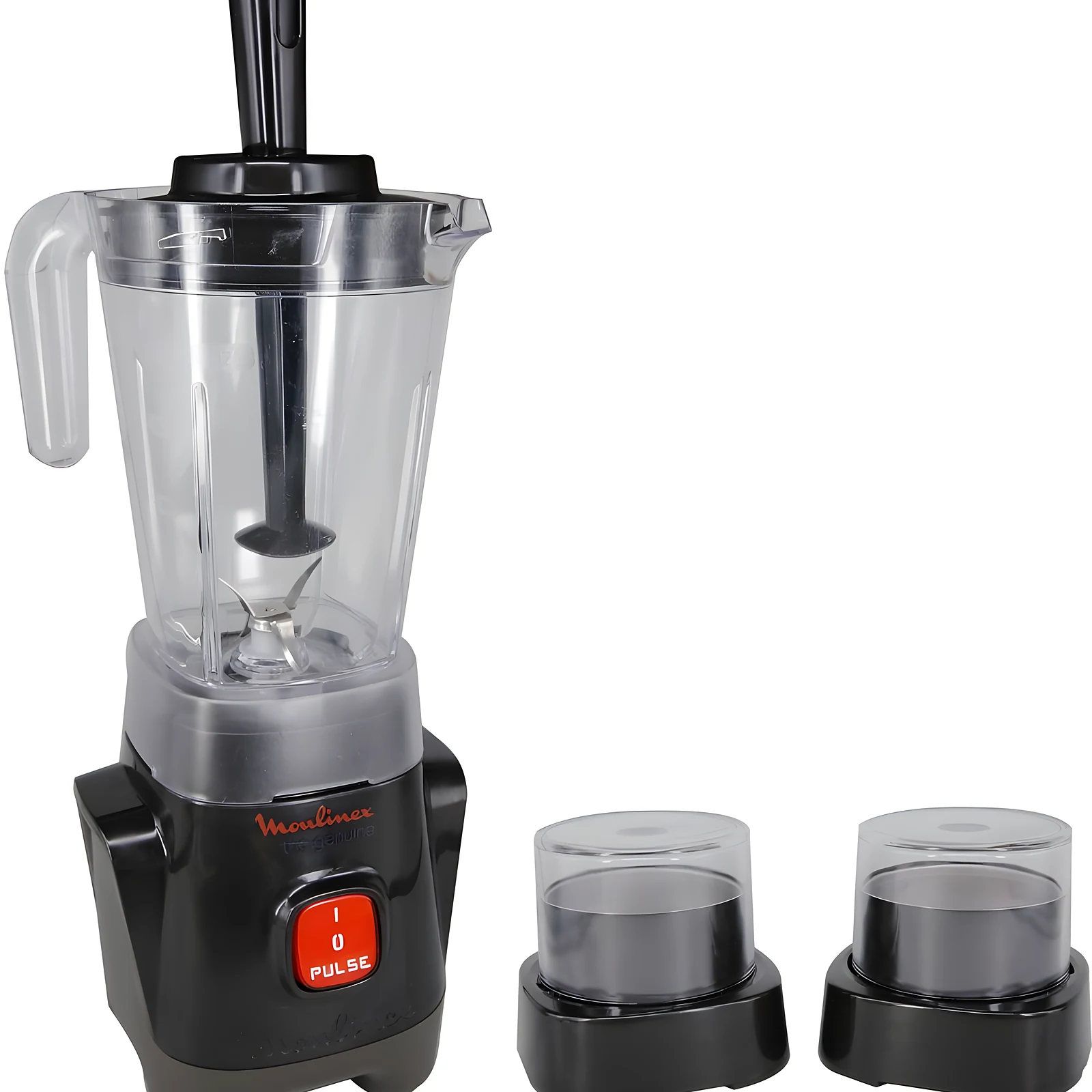Blender Moulinex 400 W + moulin et râpe · Noir