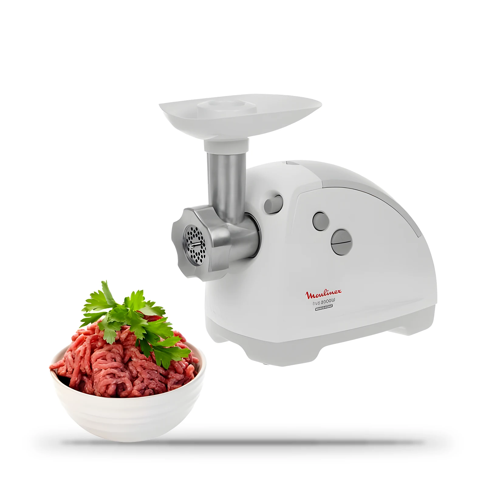 Hachoir à viande Moulinex HV8 2 000 W · Blanc